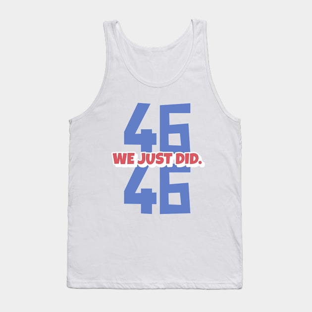 joe biden 46 Tank Top by irvanelist